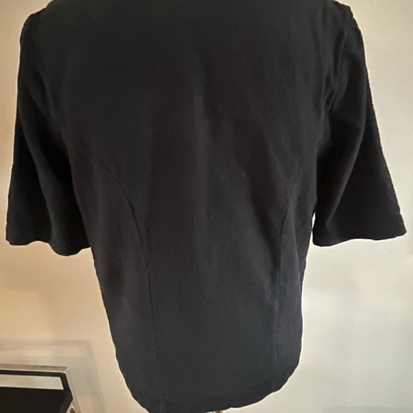 Free People Women’s small black short sleeve blazer with matching skirt - Picture 7 of 14